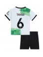 Liverpool Thiago Alcantara #6 Venkovní dres pro děti 2023-24 Krátký Rukáv (+ trenýrky)